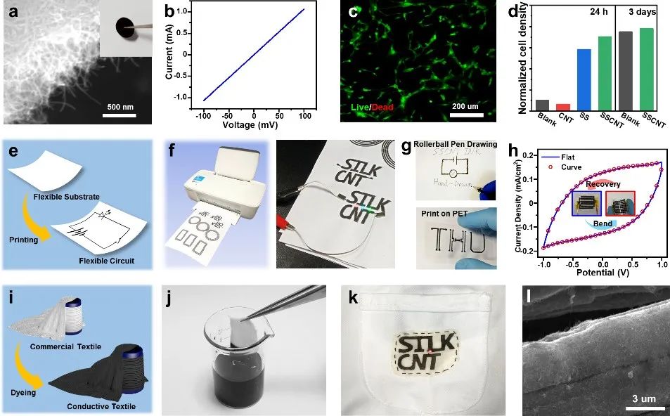 清華大學張瑩瑩團隊《先進材料》：絲膠蛋白助力碳納米管電子墨水的制備